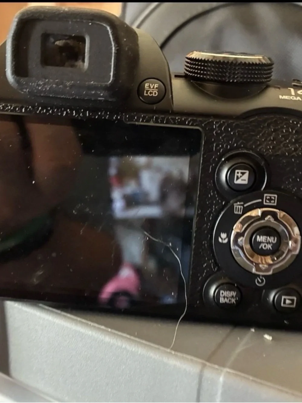 Fujifilm FinePix S-series digital camera with travel case